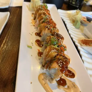 Baked Salmon Roll