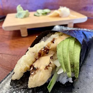 Shrimp Temp Hand Roll