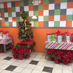 Beautiful festive decor