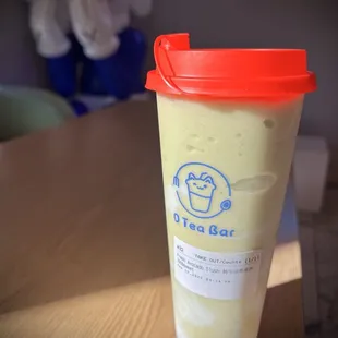 Fresh avocado slush ~ perfect for this way too hot day in February.