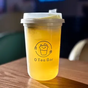 Genmaicha Tea with Matcha Milk Foam