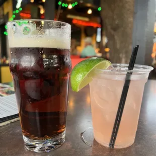 two beverages