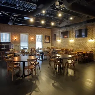 the interior of the restaurant