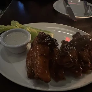 Espresso Rubbed Chicken Wings