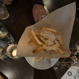 Fries with Parmesan & Truffle Oil