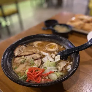 Black Garlic Tonkatsu Ramen