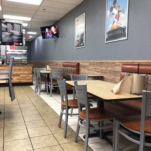 Inside table