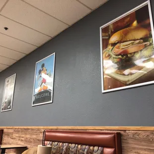 the interior of a restaurant