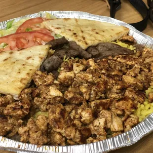 Gyro Platter with chicken