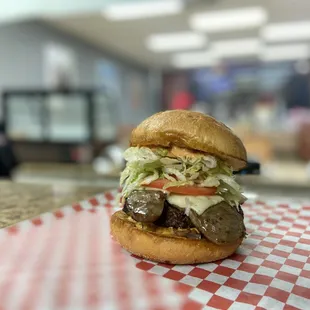 Gyro Beef Mix Burger