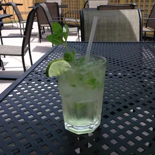 OTown Tavern Mojito! Enjoy on the patio, Mango, Raspberry, or regular!