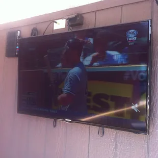 Outdoor TV on the Patio!