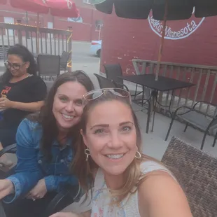 The best ladies having a great time with amazing apps and fun drinks! For sure girls weekend must stop!!