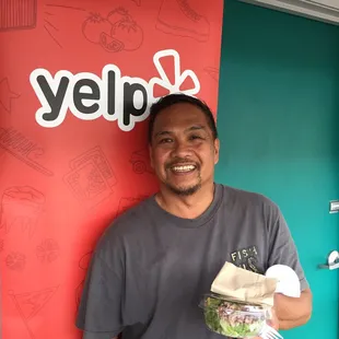 At last! He finally decided to let me take his pic! lol that's what friends are for!