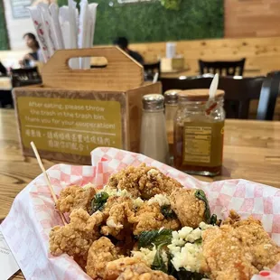 #A4 Garlic Popcorn Chicken