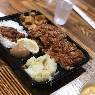 Pork Cutlet Bento