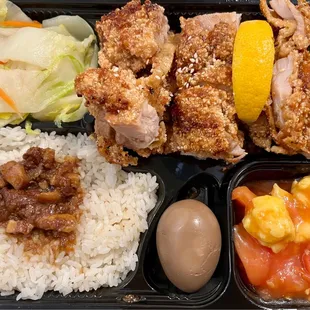 Grilled Chicken Cutlet Bento
