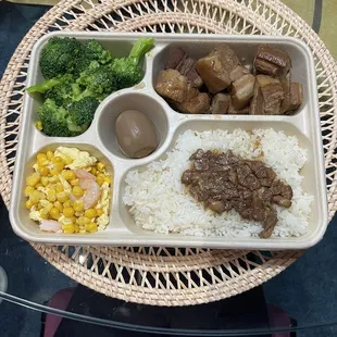 #R10. Pork Belly Bento