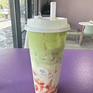 Strawberry Matcha