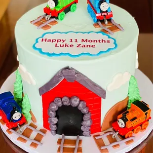 Cake was delicious and cute!