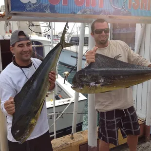 Nick and Randall with the catch!