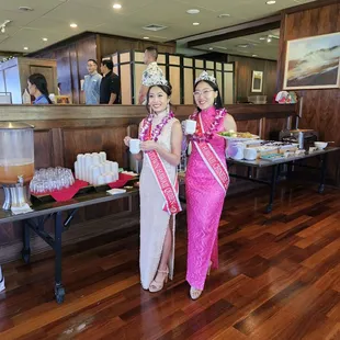 Part of the Miss Chinatown Hawaii Court