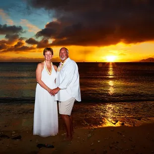 Portlock Beach Sunset.