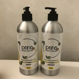 Pono Home Products shampoo and conditioner. Featuring reusable packaging they refill. Delivered straight to your door www.oahufresh.com
