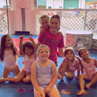 Tumble keiki class with coach Leandra!