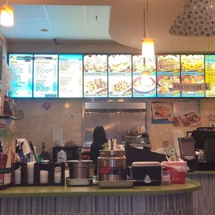 Pick up/ Order Area