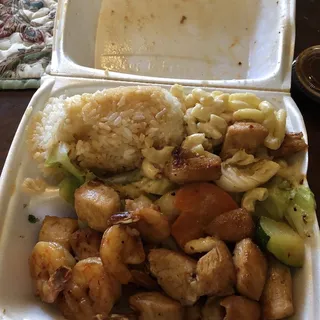 Chicken and Shrimp Hibachi