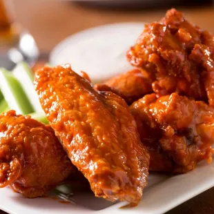 food, bbq chicken, bbq wings, poultry, chicken, fried chicken wings, fried chicken, chicken wings, chicken wings and fried chicken