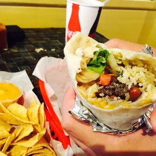 Braised Beef Burrito