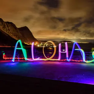 Light painting  what a blast