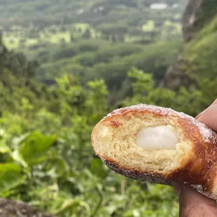Leonard's Malasada at the Pali Lookout.