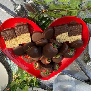 dessert board