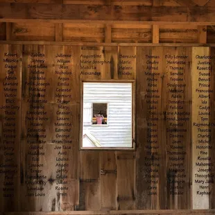 The worst font you will ever see for a memorial