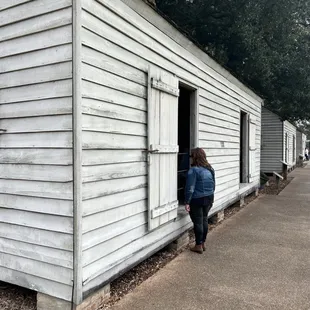 Slave quarters building