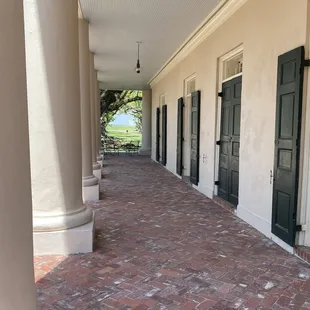 Lower porch