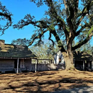 Where the slaves lived...this part of the plantation is sad to see but interesting as well