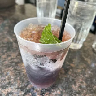 Blackberry drink (I forgot the name)