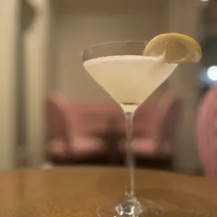 Lemon drop martini
