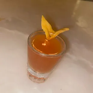 Sazerac shot