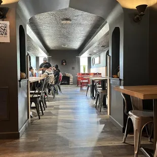 It's a bigger place than what you think when you walk in...