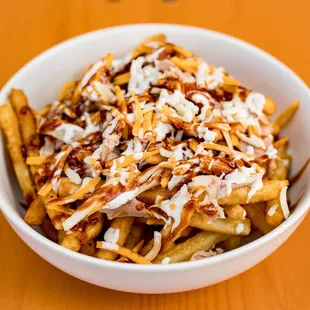 a bowl of french fries