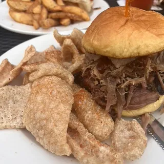 Pork Cracklins & Pimento