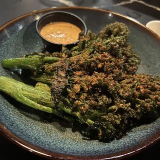 Blistered Broccolini