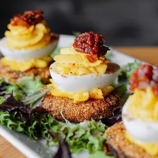 BLT Deviled Eggs