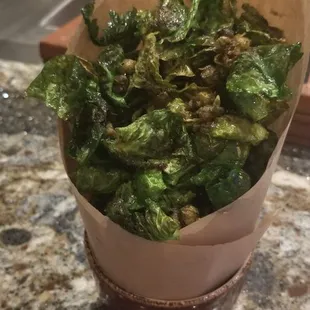 Brussels Sprout Chips
