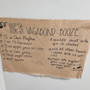 Recipes in the potty